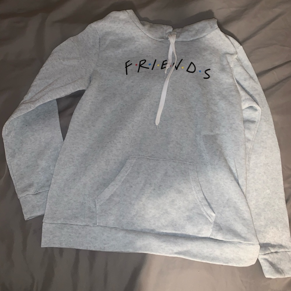 Grey Friends Hoodie
